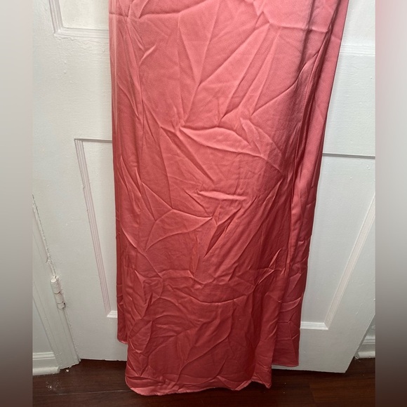 One One Six Nordstrom Pink Spaghetti Adjustable Strap Maxi Dress - Picture 3 of 8